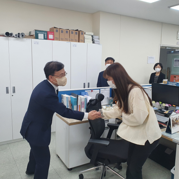 황원채 대전지방보훈청장, 소속기관 현장방문 실시