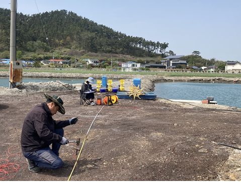 양식장용수관리사업 지하해수 물리탐사