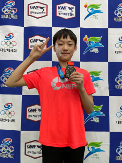 레슬링 김찬우 선수