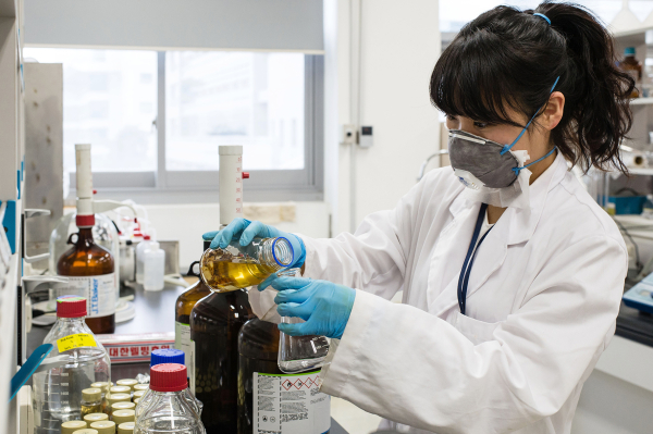 마이크로바이옴 활용 연구 수행 장면