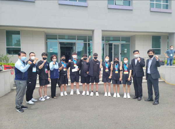 성환중, 제51회 전국소년체전 금메달 9개 성과