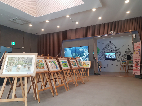 구석기문화재 그림그리기대회 수상작