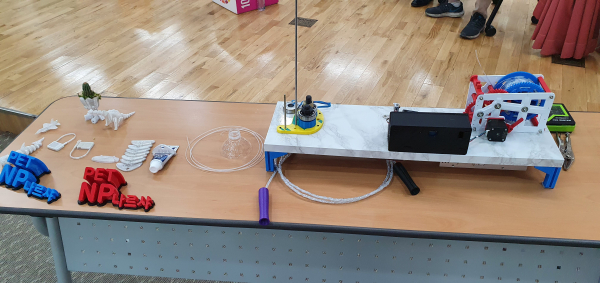 열린 SDGs 포럼 '늘픔나르샤' 폐플라스틱 활용 시연