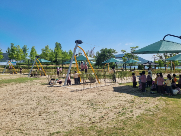 세종호수공원 짚라인