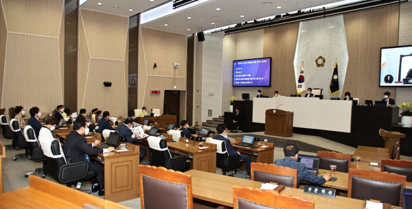 94회 임시회 모습