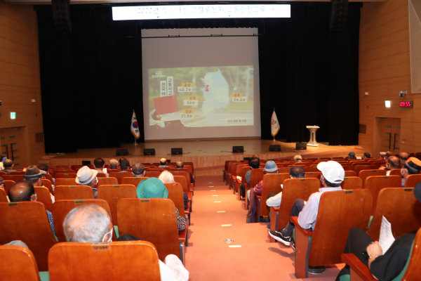 찾아가는 고령운전자 교통안전교육 현장 모습