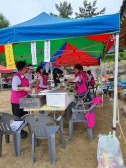 로컬푸드 프리마켓 현장