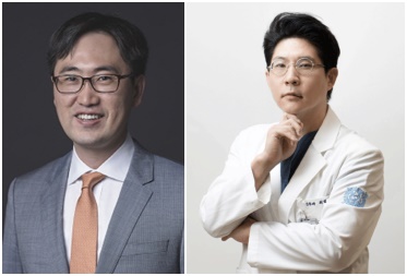 (좌)이비인후과 김봉직 교수, (우)분당서울대학교병원 이비인후과 최병윤 교수