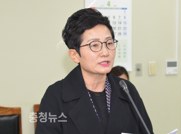아산시의회 이기애 의원 / 충청뉴스 최형순 기자