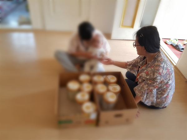 혹서기 통합사례관리대상 방문사진