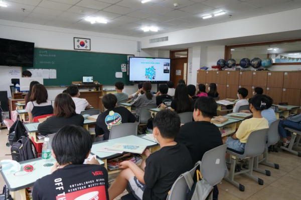 2021년 찾아가는 독립기념관 온라인교육(웨이하이한국학교)