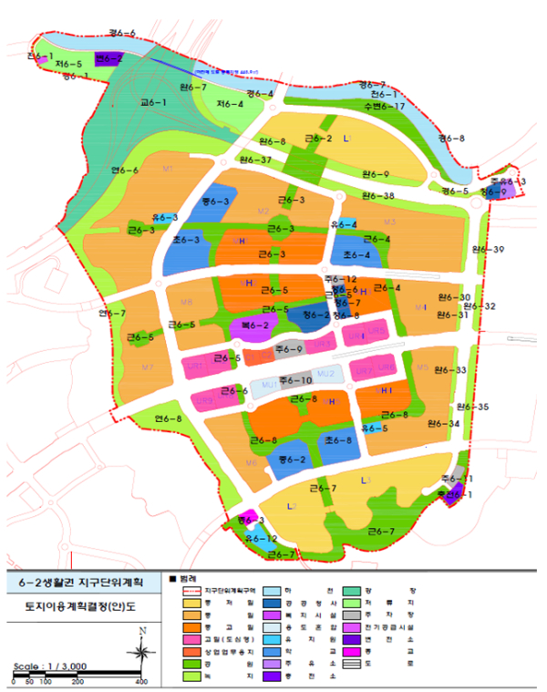 6-2生 토지이용계획도