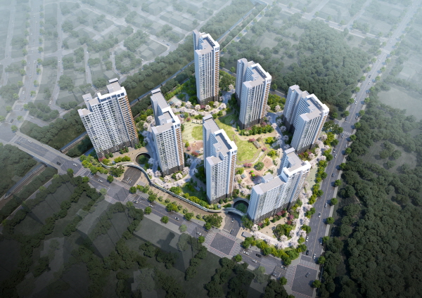 계룡 펠리피아 아파트 조감도