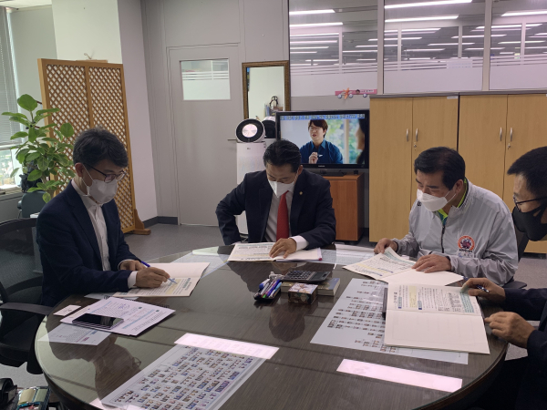 장동혁 의원, 기재부 예산실장 면담