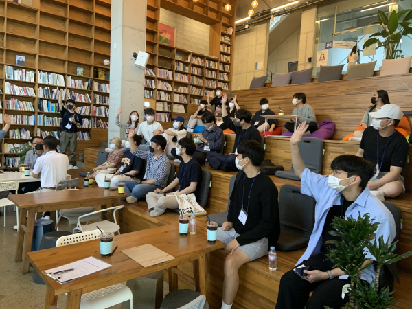 경영정보학과 기업탐방 모습