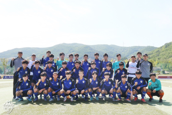 충남아산 U18, 2022 GROUND.N K리그 U18&17 챔피언십 출격