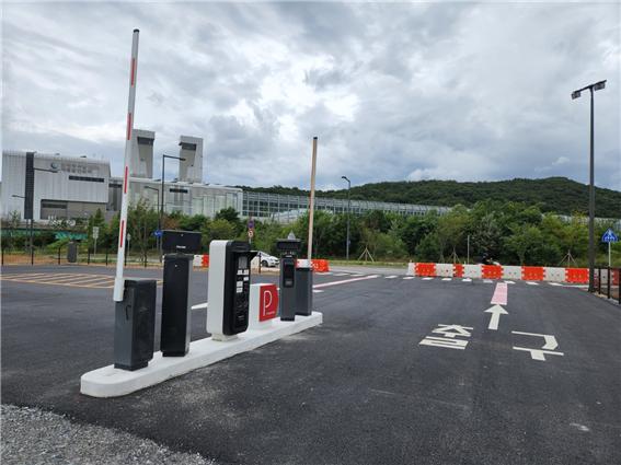 캠핑용자동차 임시주차장 개장