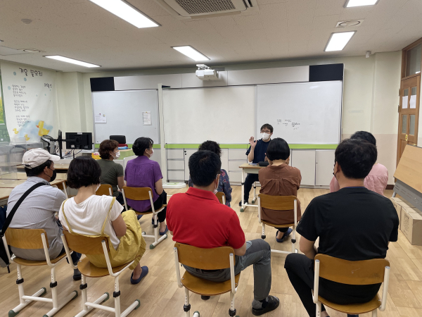 세종시교육청 찾아가는 건강상담 모습