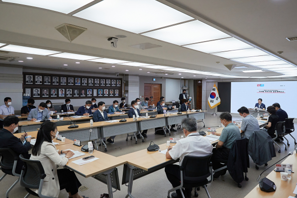 '지역별 약속사업 실천계획 보고회' 진행장면