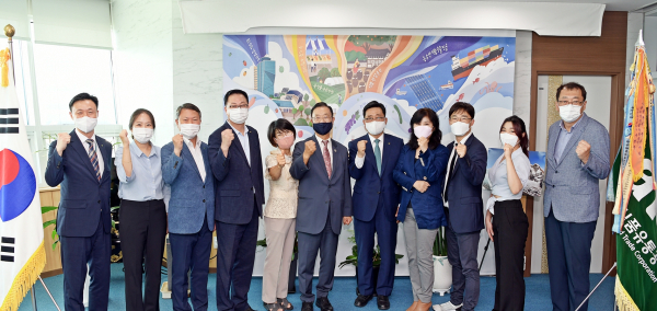 美CA주 최석호 의원과 김치 세계화 · ‘글로벌 그린푸드 데이’ 간담회 개최