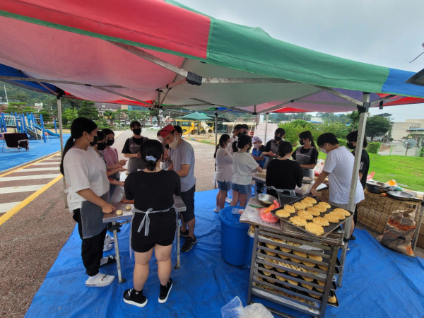 공주시청소년어울림마당 ‘찾아줘 꿈즈!’ 진로체험 실시 모습
