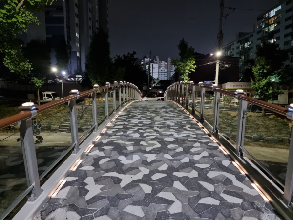 삼룡천(구성동) 횡단교량/천안시 제공