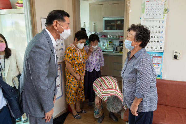 최원철 시장 초도방문 (이인면) 모습