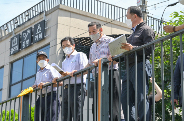 최원철 시장 주요사업장 현장 방문 사진