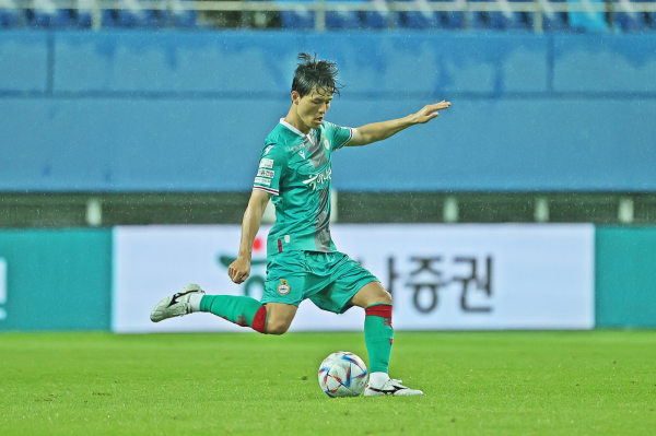 대전하나시티즌 주세종 선수 모습