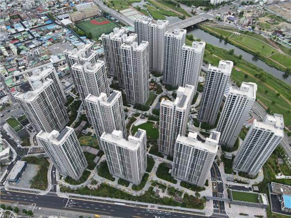 도마e편한세상 포레나 아파트 전경사진