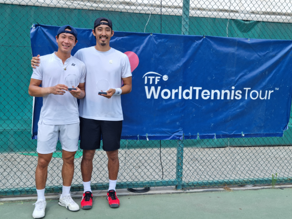 홍성찬(세종시청)-송민규(KDB산업은행), 오픈복식 우승