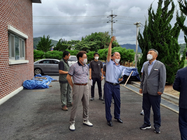 소명수 부군수 읍면방문 모습