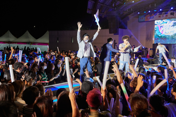 신정호 아트밸리 락 페스티발 달그락 진행 장면