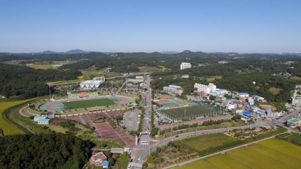 당진종합운동장 전경