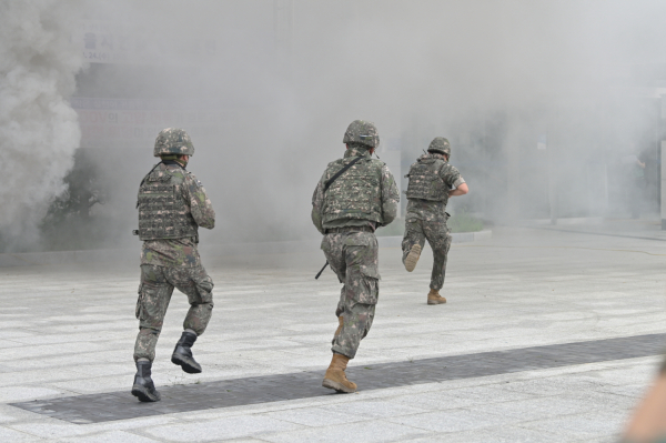 을지연습 실제훈련 실시 모습