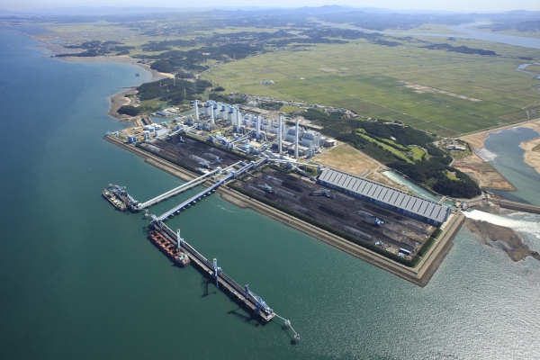 한국동서발전 당진화력본부 전경