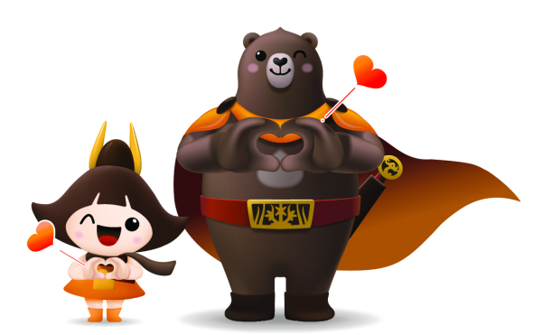 ‘고마곰과 공주’ 우리동네 캐릭터 대상 본선 진출