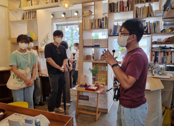 ‘공주원도심 마을생활설명회 타운 오프닝 데이’개최 모습