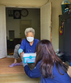 기성복지관 취약계층 비상약품 지원