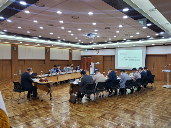 지난 17일 도시계획위원회 심의위원회 개최 사진