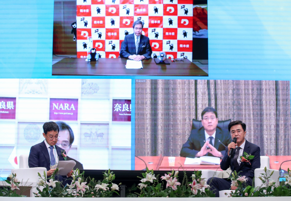 6∼7일 예산 스플라스 리솜에서 ‘충청남도 기후위기 선제 대응 탄소중립‧탈석탄 2022 국제 컨퍼런스’ 개최 모습