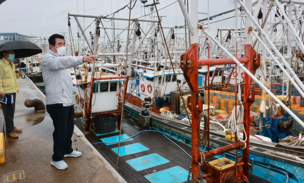 김동일 보령시장, 태풍 ‘힌남노’대비 사전 점검