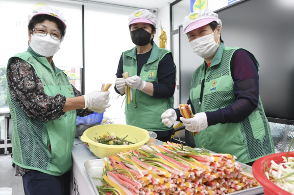 다문화여성과 함께 하는 명절음식 만들기