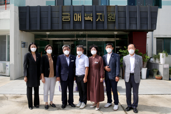 서천군의회 사회복지시설 방문