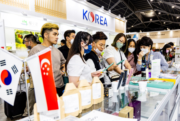 싱가포르 FHA 2022 한국관 현장상담