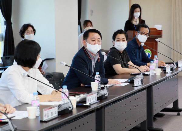 여성친화도시 서포터즈 회의 개최 사진