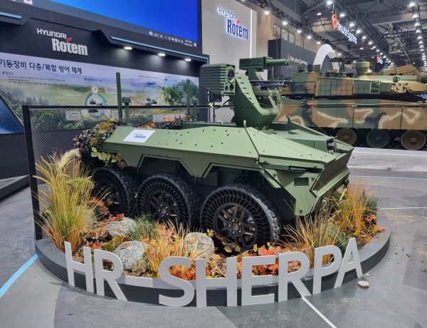 한국타이어 아이플렉스 (i-Flex)를 장착한 다목적 무인차량