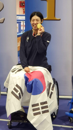 권효경 선수 세계대회, IWAS 이탈리아 피사 월드컵서 에뻬 금메달