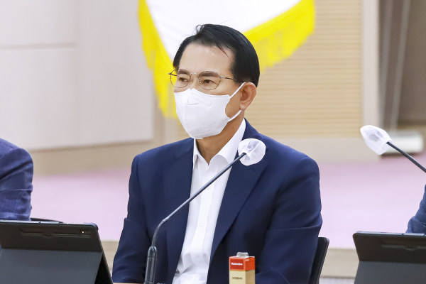 26일 시청 대회의실 안전대전환 집중안전점검 추진상황 4차보고회 개최 모습