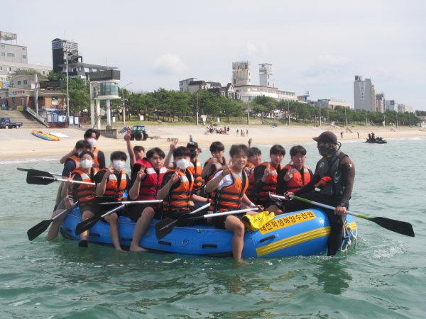 지난 23일 대전 관내 중․고등학교 대상 2022년도 ‘글로컬 리더십 캠프’ 실시 모습